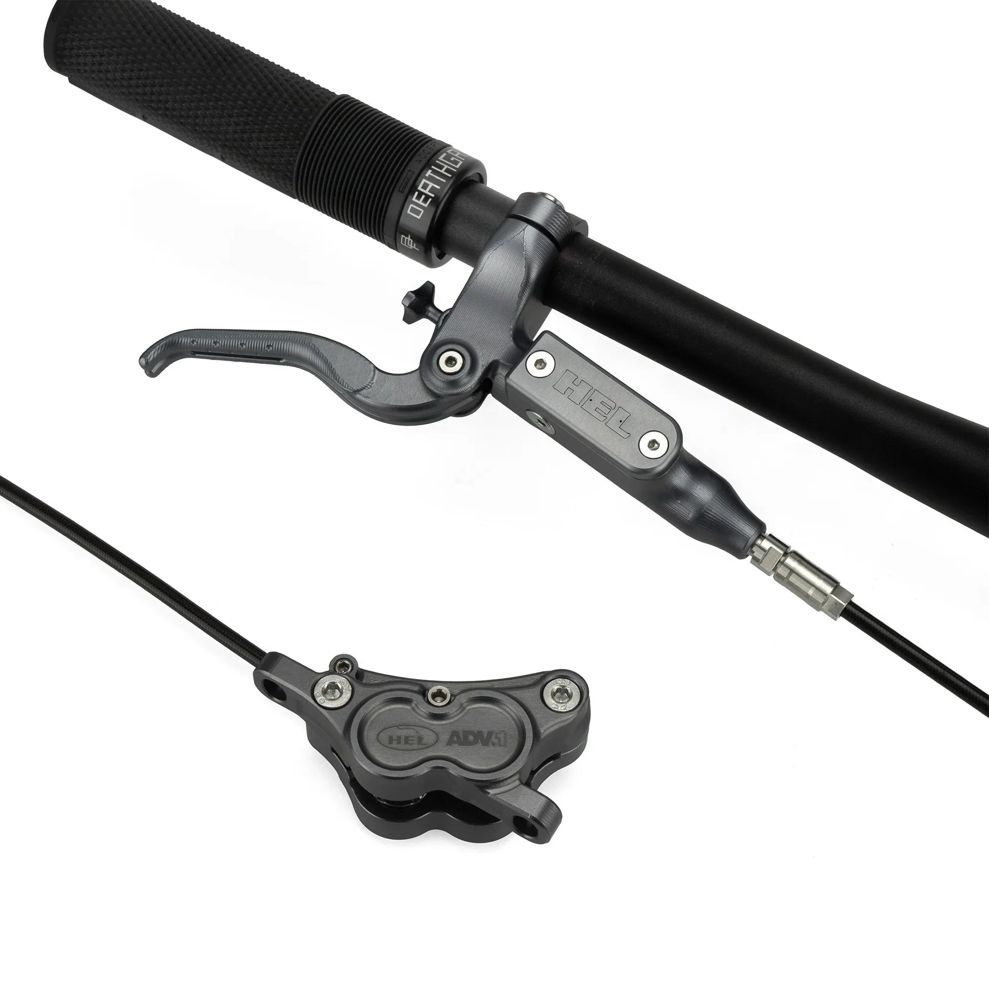 Set Frenos Hel Advocate Vapour Grey