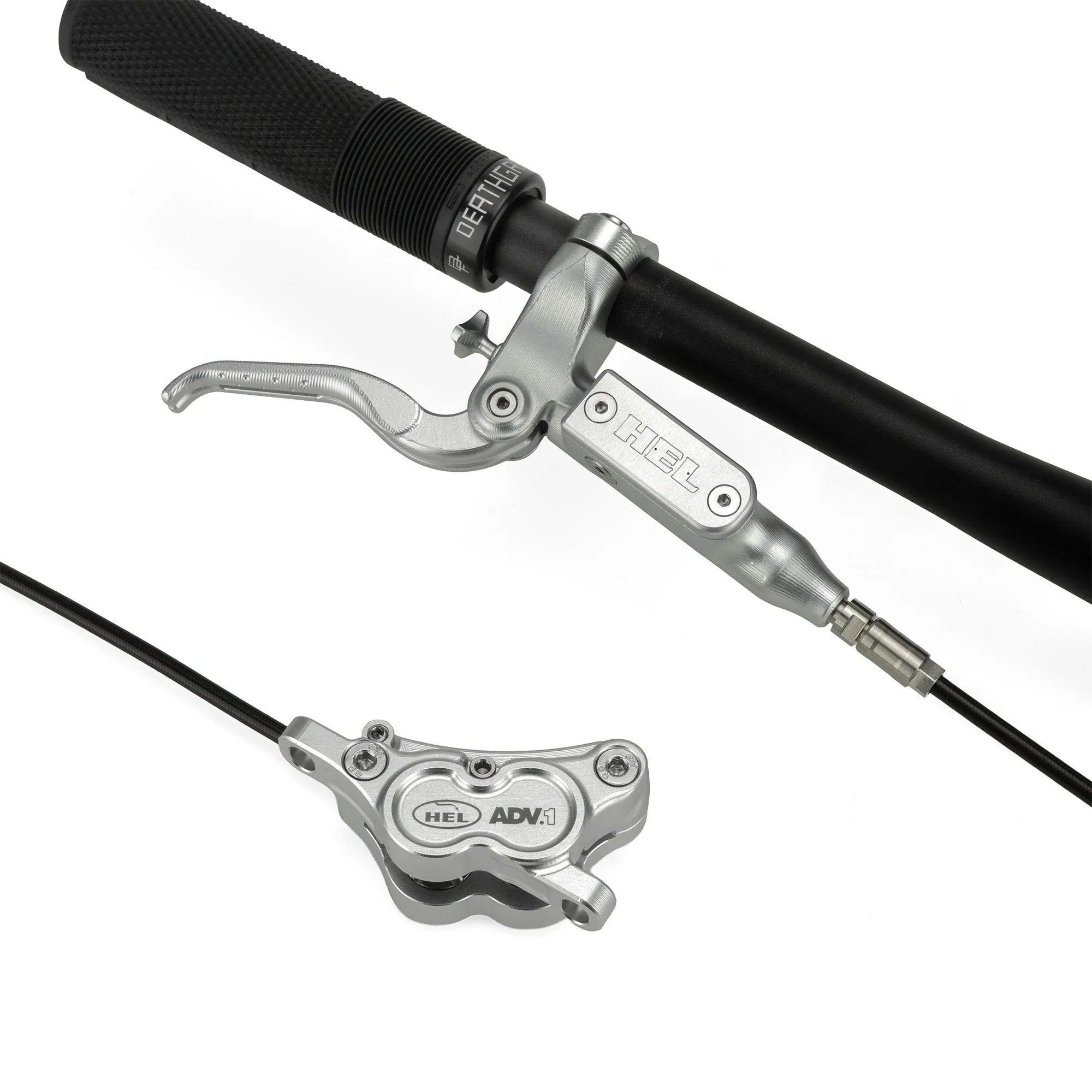 Set Frenos Hel Advocate Hyper Silver