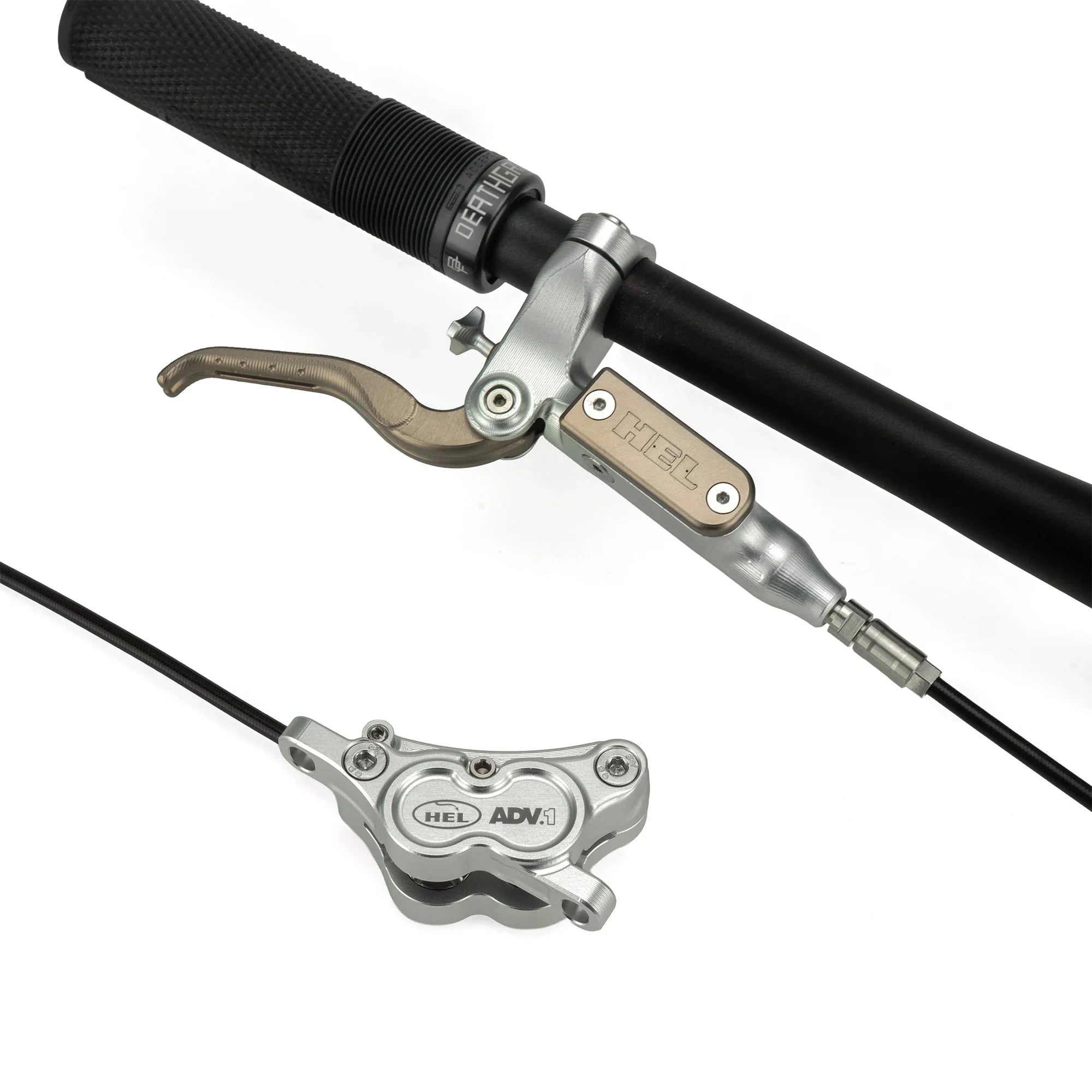 Set Frenos Hel Advocate Hyper Silver & Forged Bronze