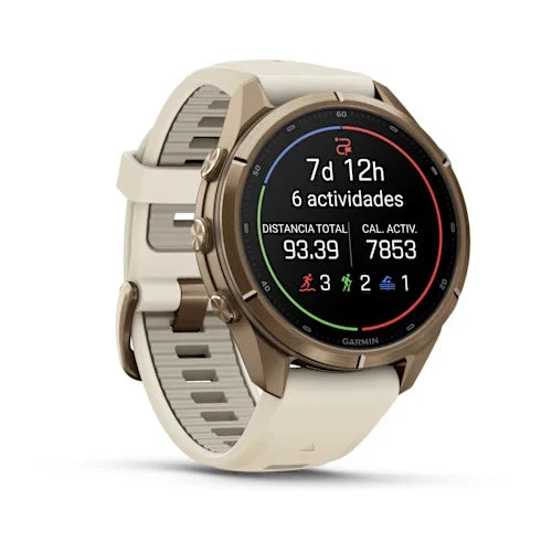 Smart Watch Garmin Fénix 9 Pro 43mm AMOLED Cream Gold