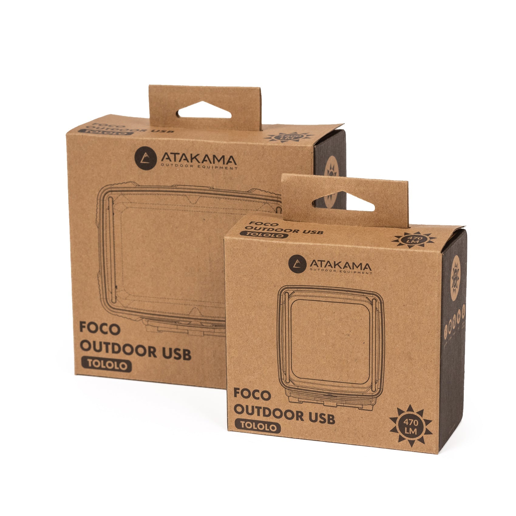 Foco outdoor Tololo 470 lm camping/trekking - Atakama Outdoor