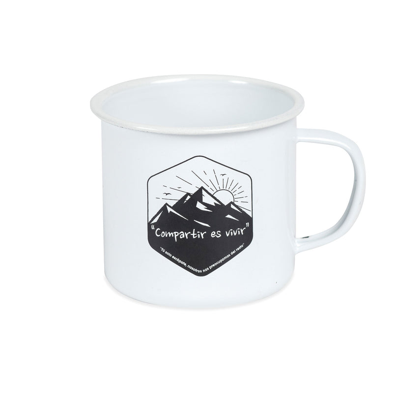 Tazón de camping Maipo 480 ml blanco Atakama Outdoor - Rideshop