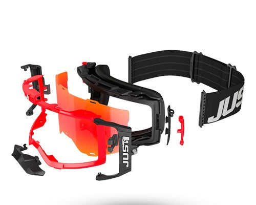 Antiparra Nerve Absolute Black/Fluo | JUST 1
