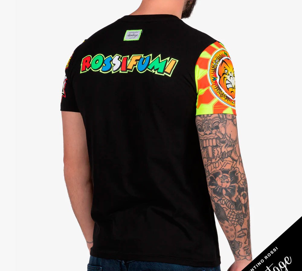 Polera / camiseta Sol y Luna Rossifume Heritage | VR46