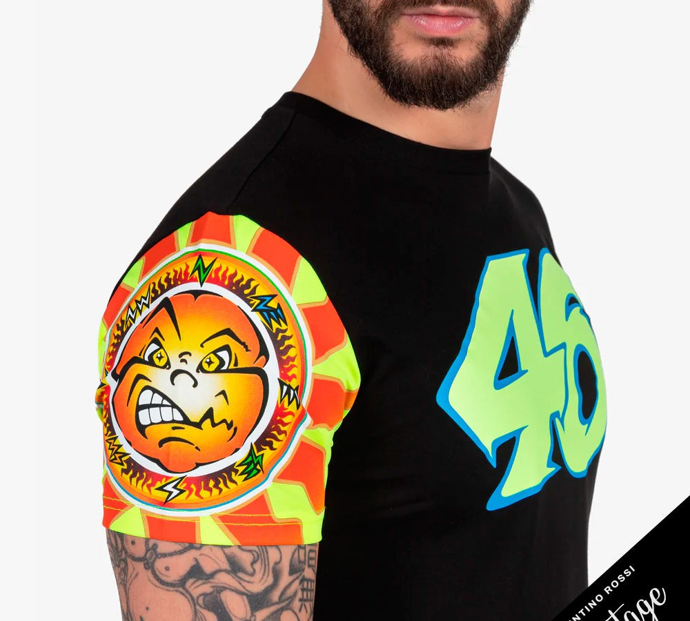 Polera / camiseta Sol y Luna Rossifume Heritage | VR46