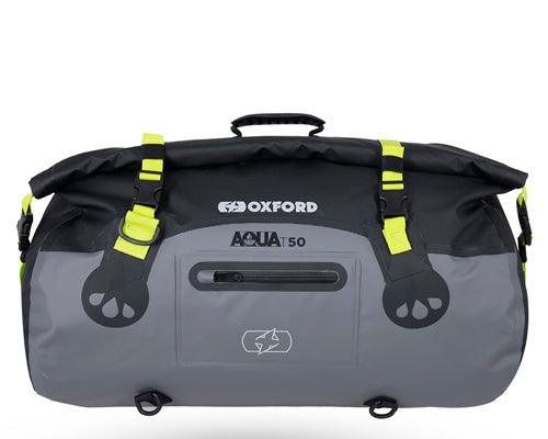 Bolso impermeable Aqua T-50 Black Grey Fluo | Oxford