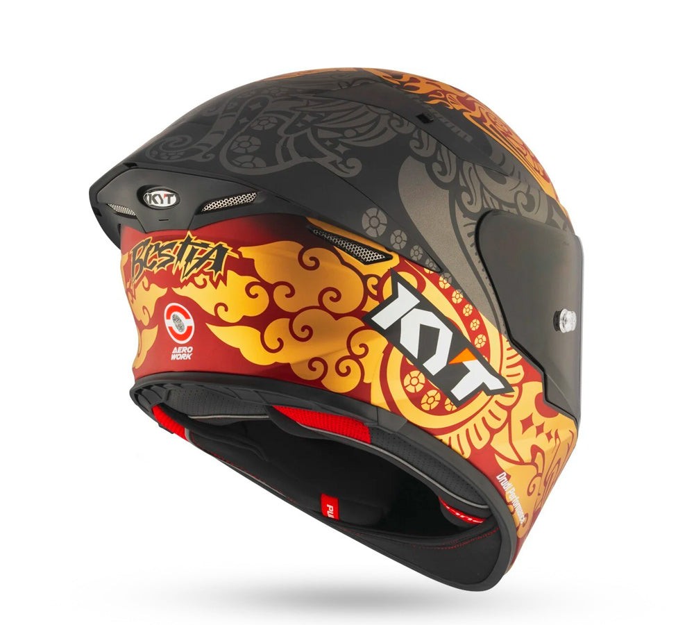 Casco integral para calle modelo TT-Revo Enea Bastianini Indonesia 2023 | KYT Helmets