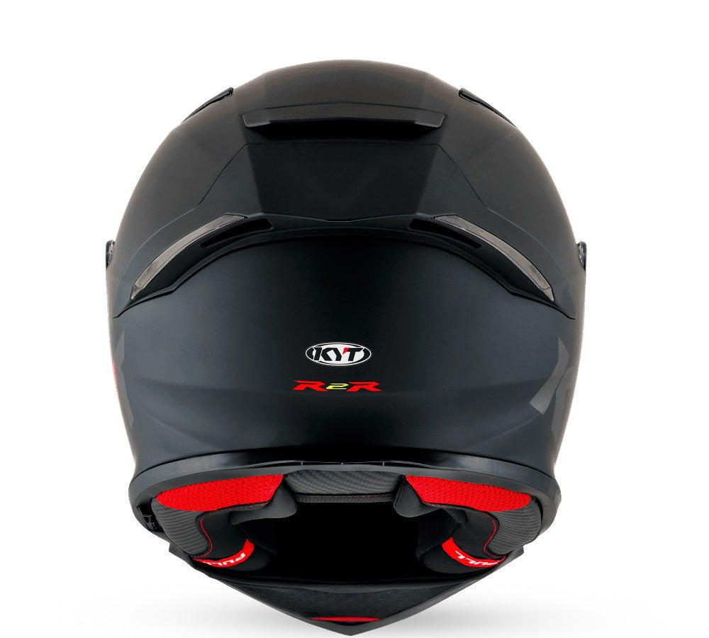 Casco integral full face modelo R2R Plain Matt Black | KYT Helmets