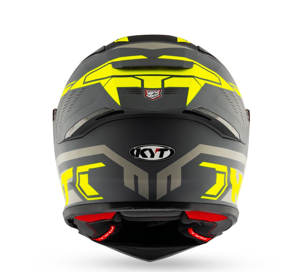 Casco integral full face modelo R2R Octane Matt Yellow | KYT Helmets