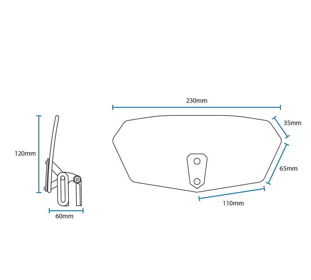 Deflector acrilico para parabrisas Windshield | Oxford