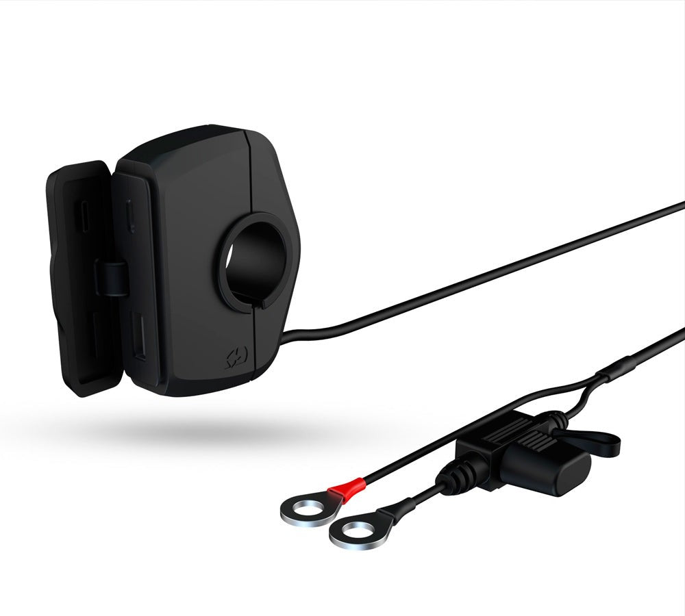 Cargador Oxford Slimline USB tipo A y tipo C de 3,0 A