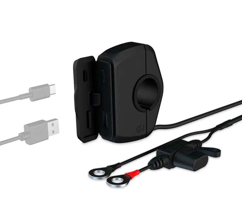 Cargador Oxford Slimline USB tipo A y tipo C de 3,0 A