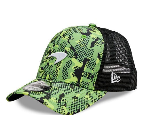 Gorra visera curva Mclaren Camo Green New Era | F1 Apparel