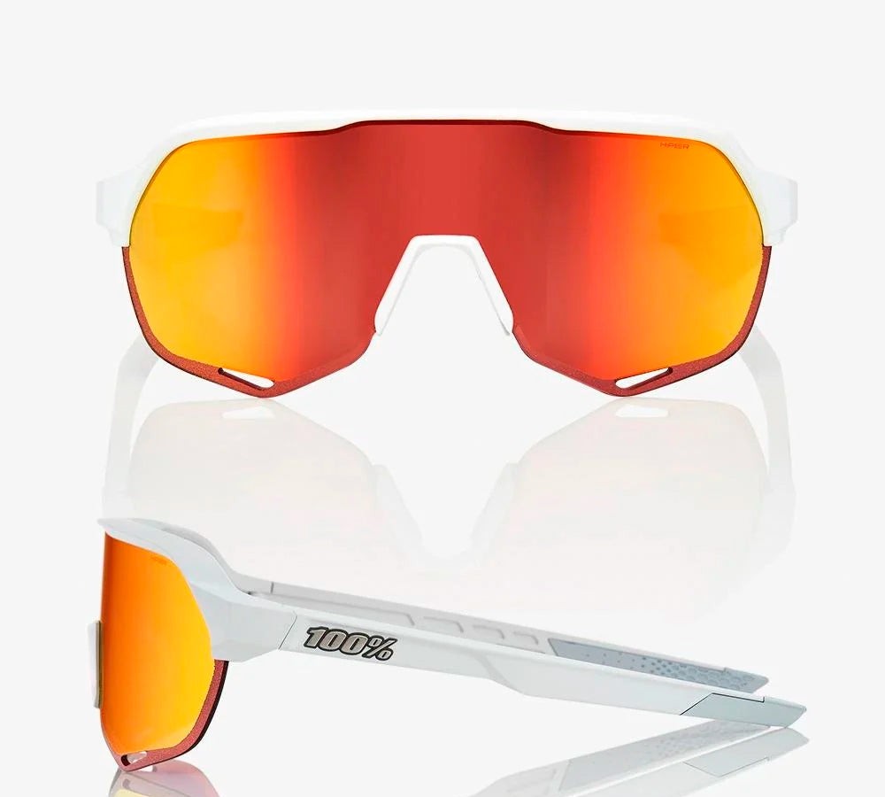 Lentes S2Â® Matte White HiPERÂ® Red Multilayer Mirror Lens | 100 Percent