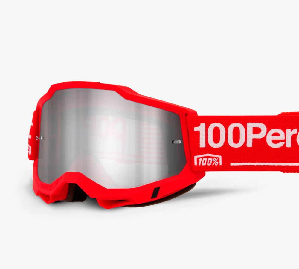Antiparra Off-Road modelo Accuri 2 Wolg Silver Lens | 100 Percent