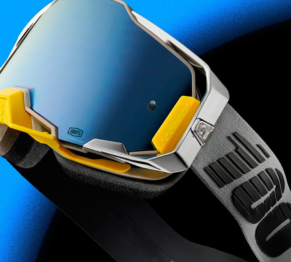 Antiparra Off-Road modelo Armega Viggo Silver Lens | 100 Percent