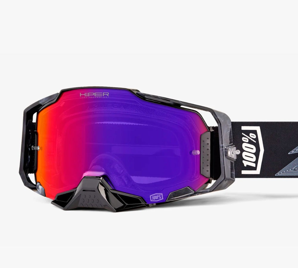 Antiparra Off-Road Modelo Armega Crenshaw Hiper Purple Lens | 100 Percent