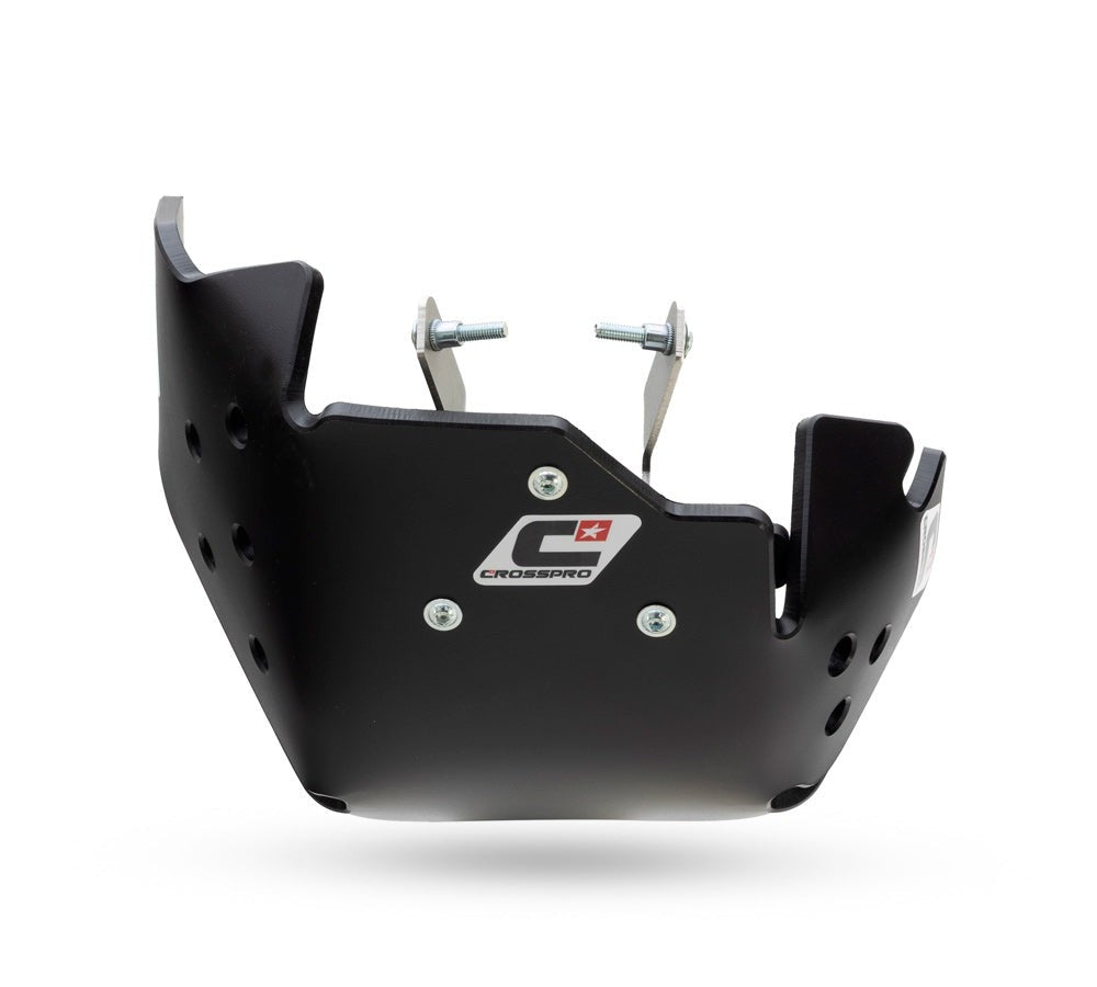 Protector de carter y basculante (negro) Hard X 8.0  DTC para GasGas CE/EX y Husqvarna FE '24 - '25 | CrossPro