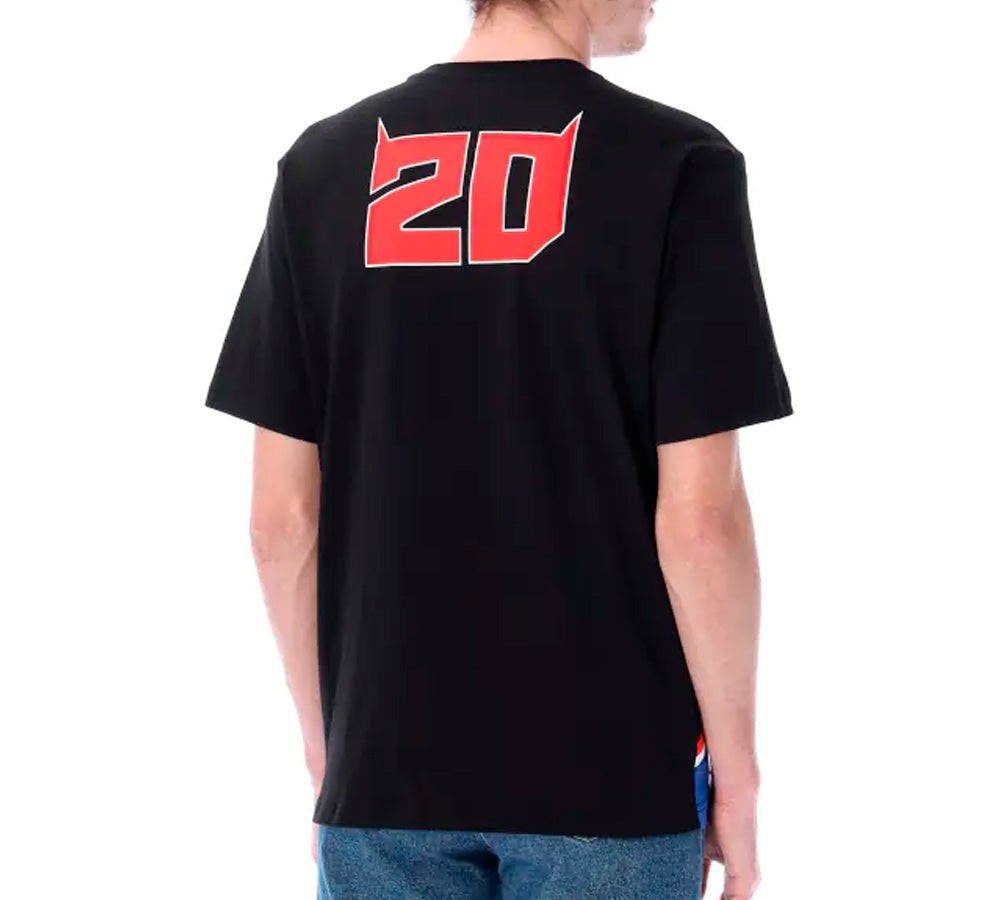 Polera / camiseta El Diablo Bicolor Fabio Quartararo | GP Racing Apparel