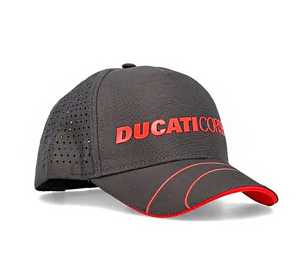 Gorra baseball antracita Ducati Corse | GP Racing Apparel