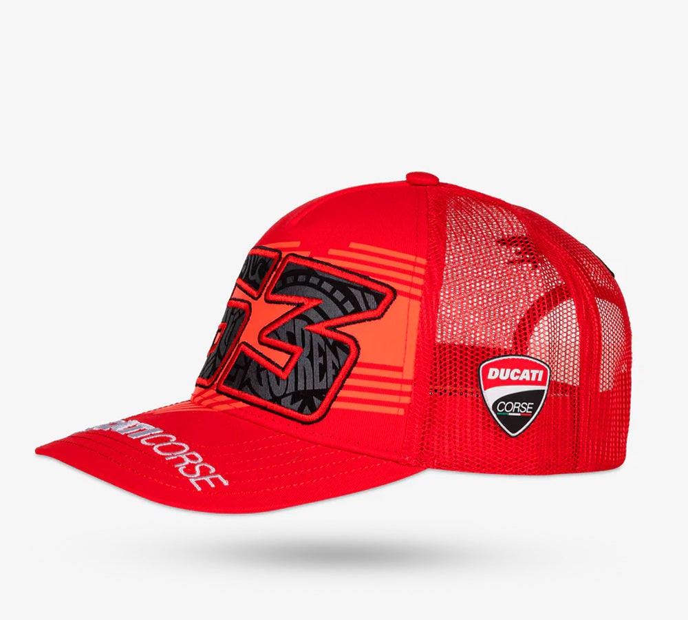 Gorra Trucker 63 Bagnaia Ducati Corse | VR46