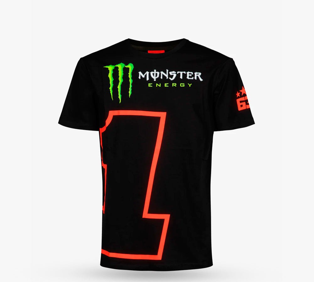 Polera / camiseta Bagnaia Monster Energy "1" | VR46