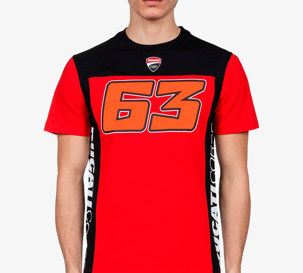 Polera / camiseta Ducati 63 Bagnaia | VR46