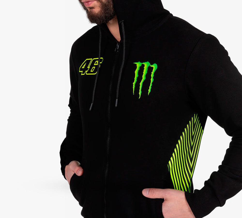 Poleron / Sudadera con capucha Monster Energy 46 | VR46