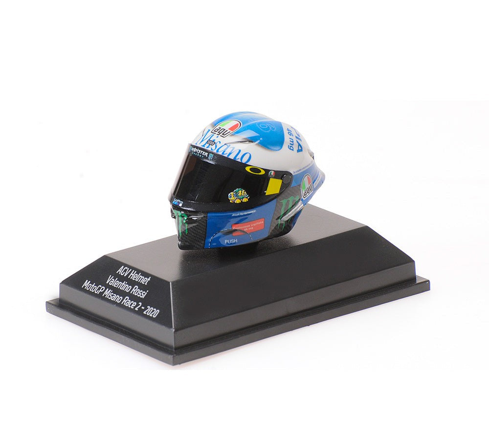 Casco de colecciÃ³n 1:8 Valentino Rossi GP Misano 2020 | VR46