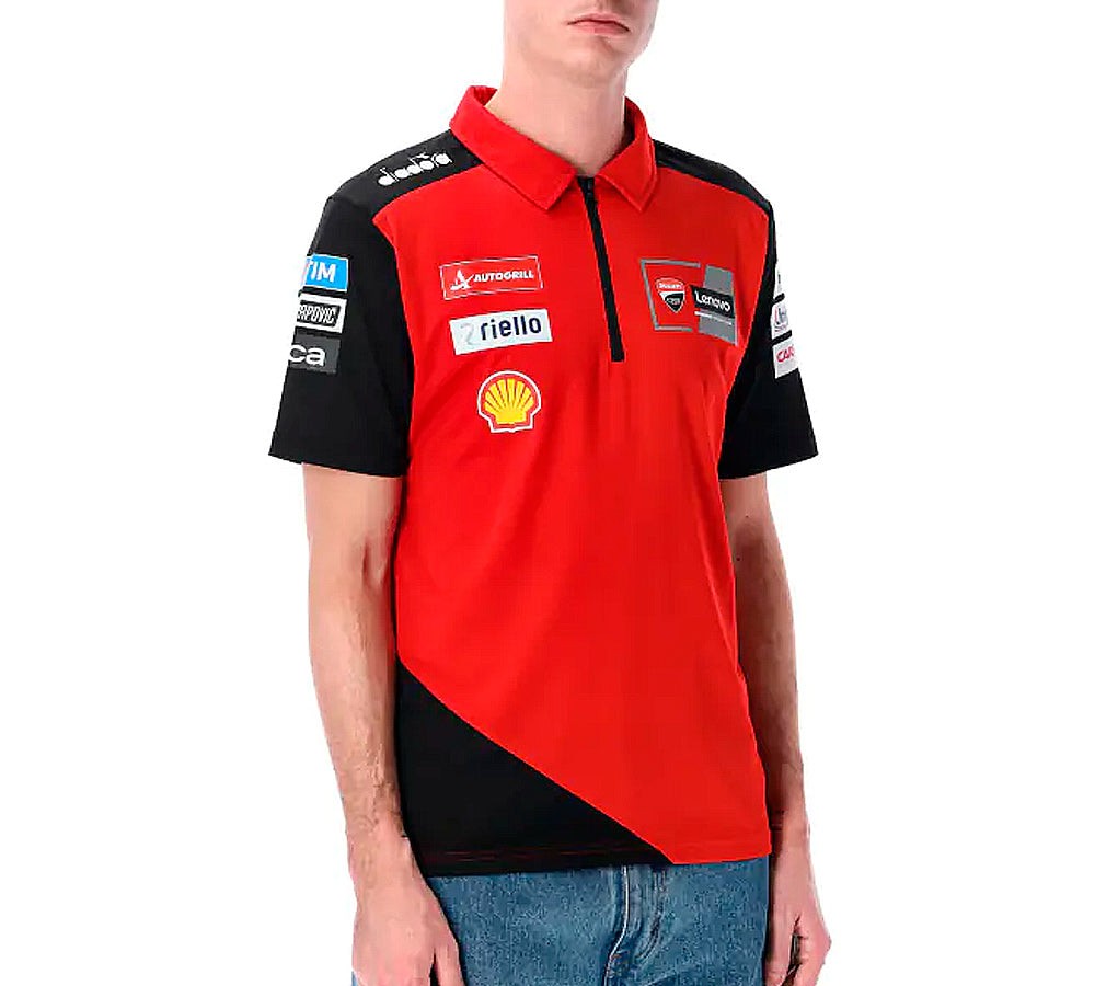 Polera / camiseta Polo Ducati Replica Teamwear '25 | GP Racing Apparel