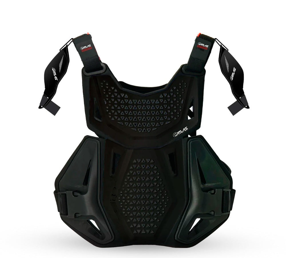 Protector de pecho (jofa) infantil modelo Charger (con hombreras) | Atlas Brace