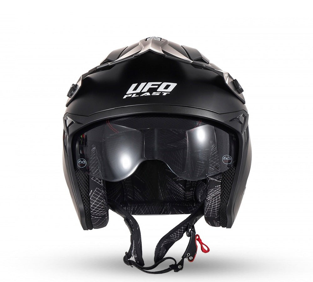 Casco urbano modelo Sheratan Jet Black Matt | UFO Plast