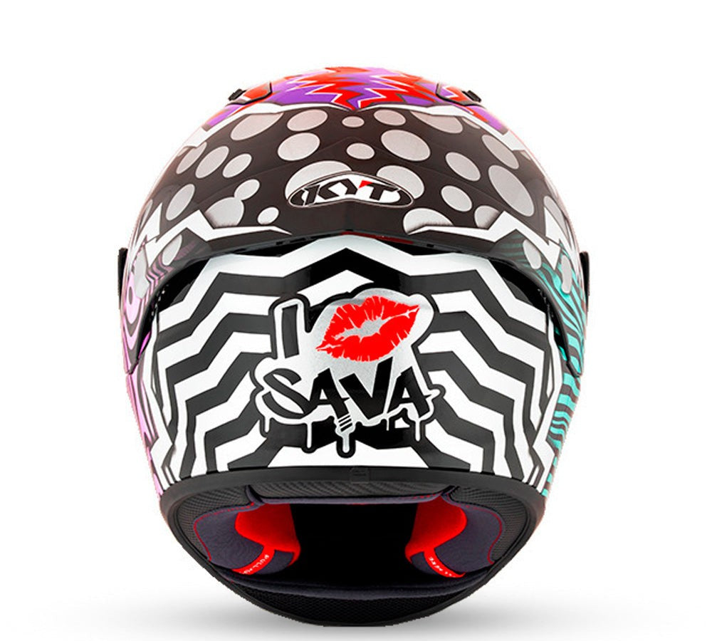 Casco integral de carrera modelo NZ-Race Replica Savadori | KYT Helmets