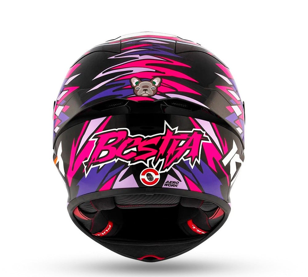 Casco integral de carrera modelo KX-1 replica Bastianini 2023 | KYT Helmets
