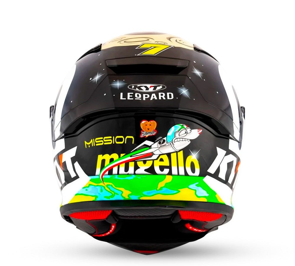 Casco integral full face modelo R2R replica Max Foggia Mugello 2022 | KYT Helmets