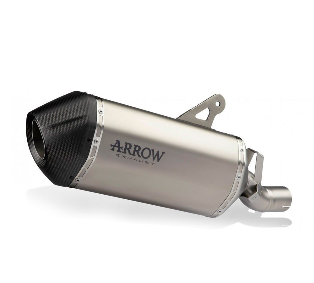 Silenciador de titanio para KTM 1290 Super Adventure con tapa de carbono | Arrow