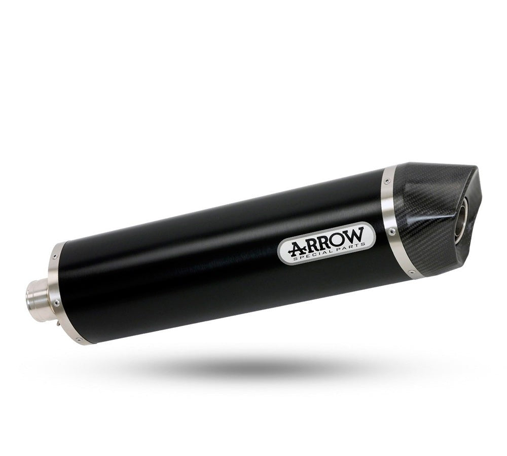 Silenciador Maxi Race de aluminio Dark BMW F 650 GS '08/09 F800 GS '09 | Arrow