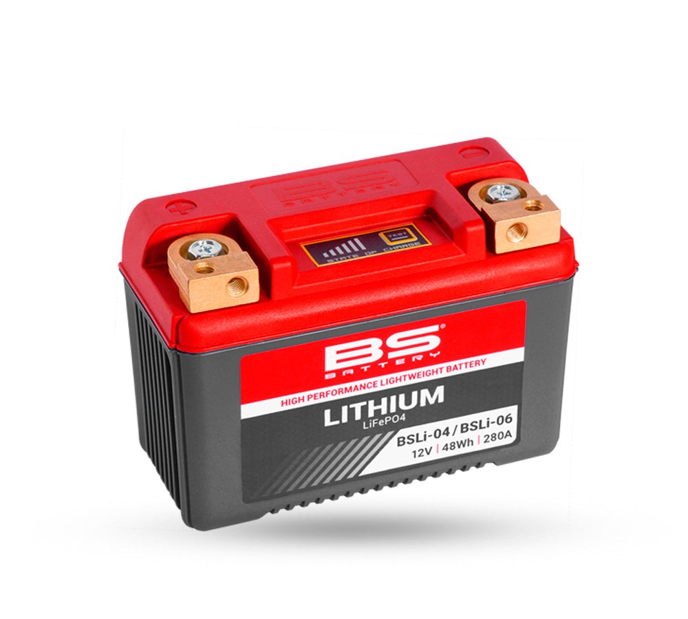 Bateria de litio Extrem-01 BSLI-04/06 para Aprilia, Ducati, BMW | BS Battery