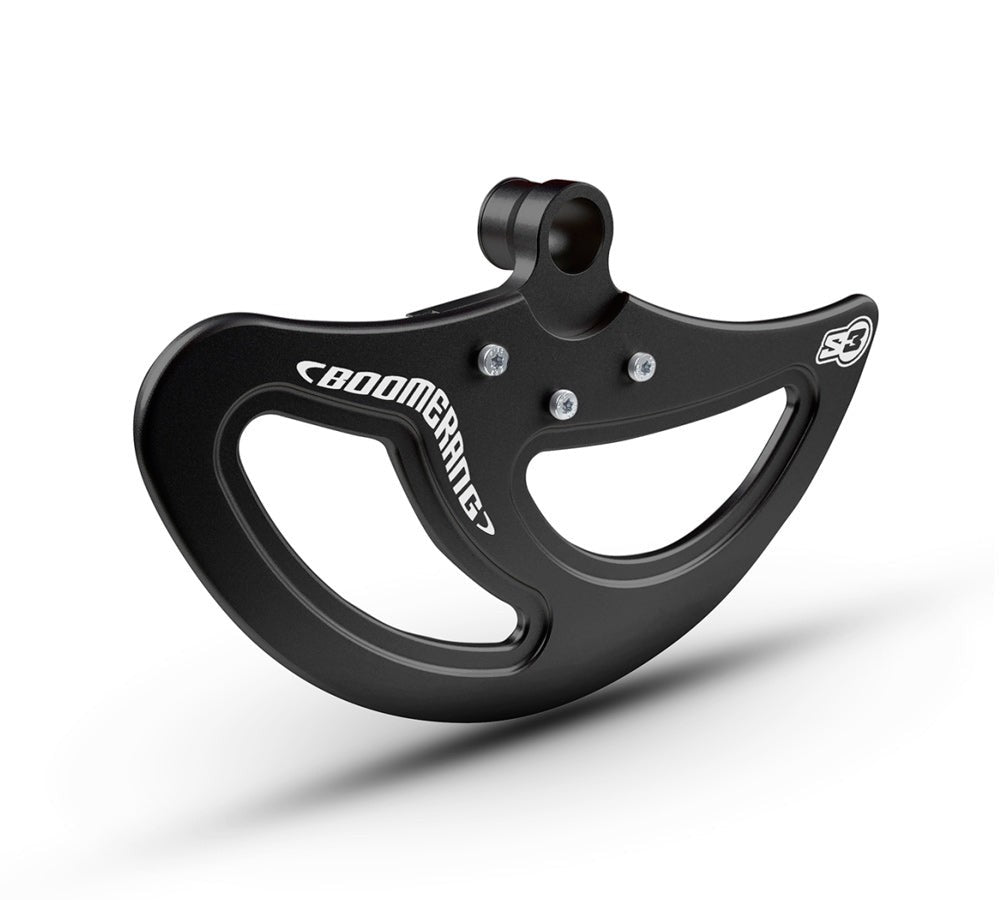 Protector de disco enduro delantero Boomerang (negro) Sherco - Kayaba | S3 Parts