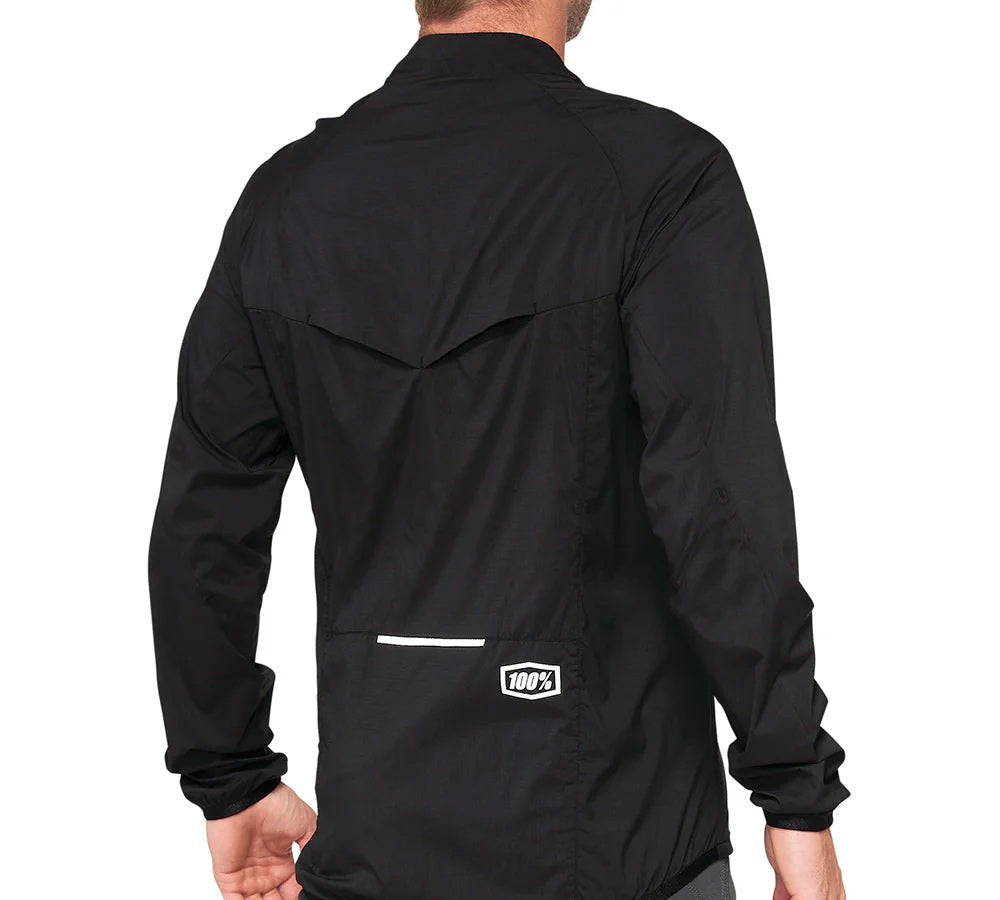Cortavientos Corridor Windbreaker Black | 100 Percent