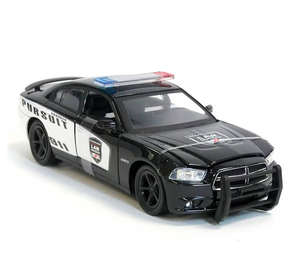 Auto a escala 1:24 Dodge Charger Pursuit Police | New Ray