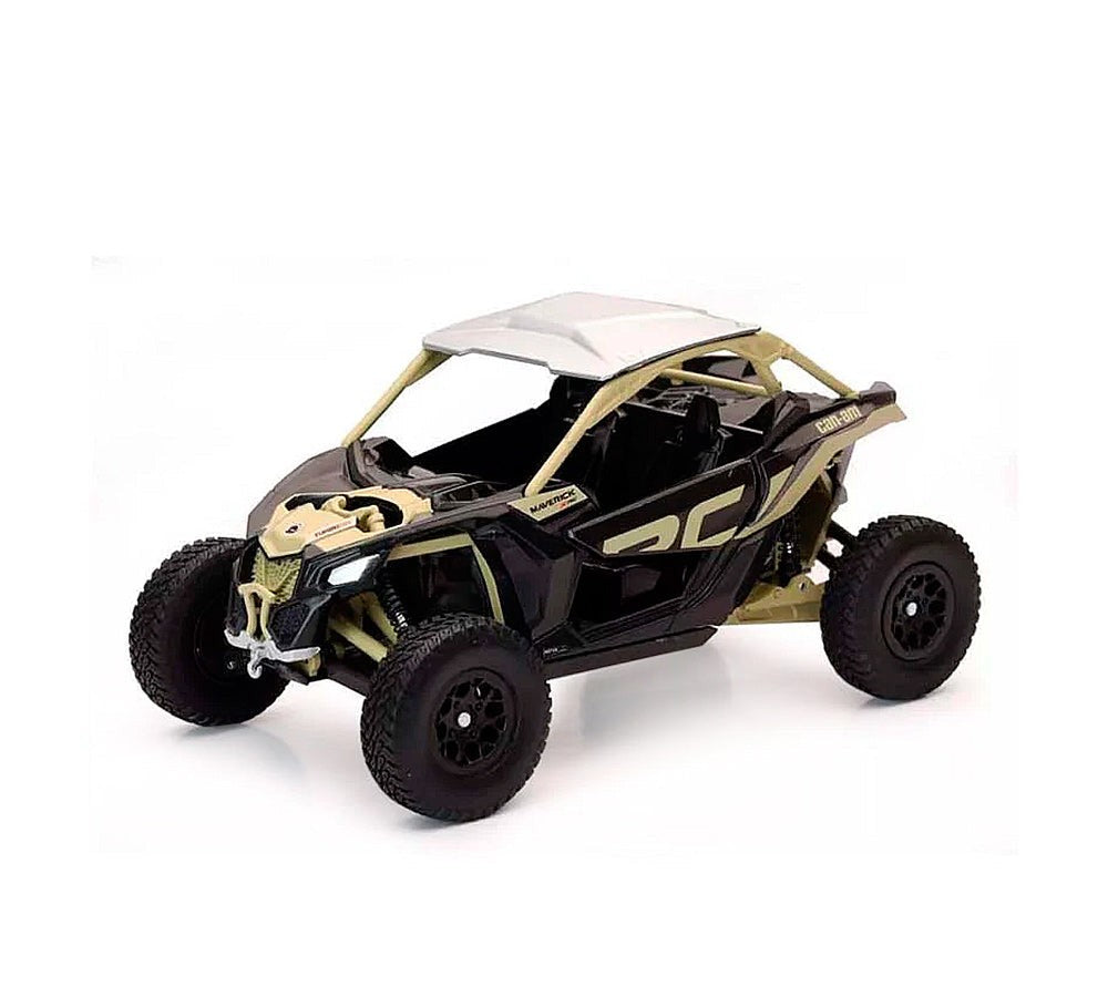 UTV / SSV a escala 1:18 CanAm Maverick X3 XRC Turbo Tan | New Ray
