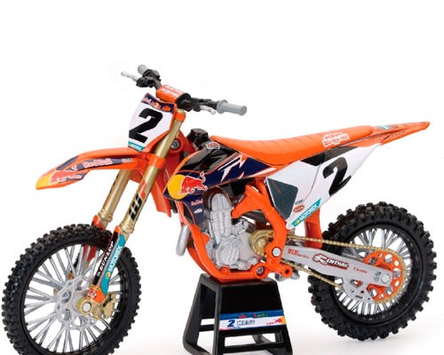 Moto a escala 1:12 Cooper Webb RedBull/KTM Team | New Ray