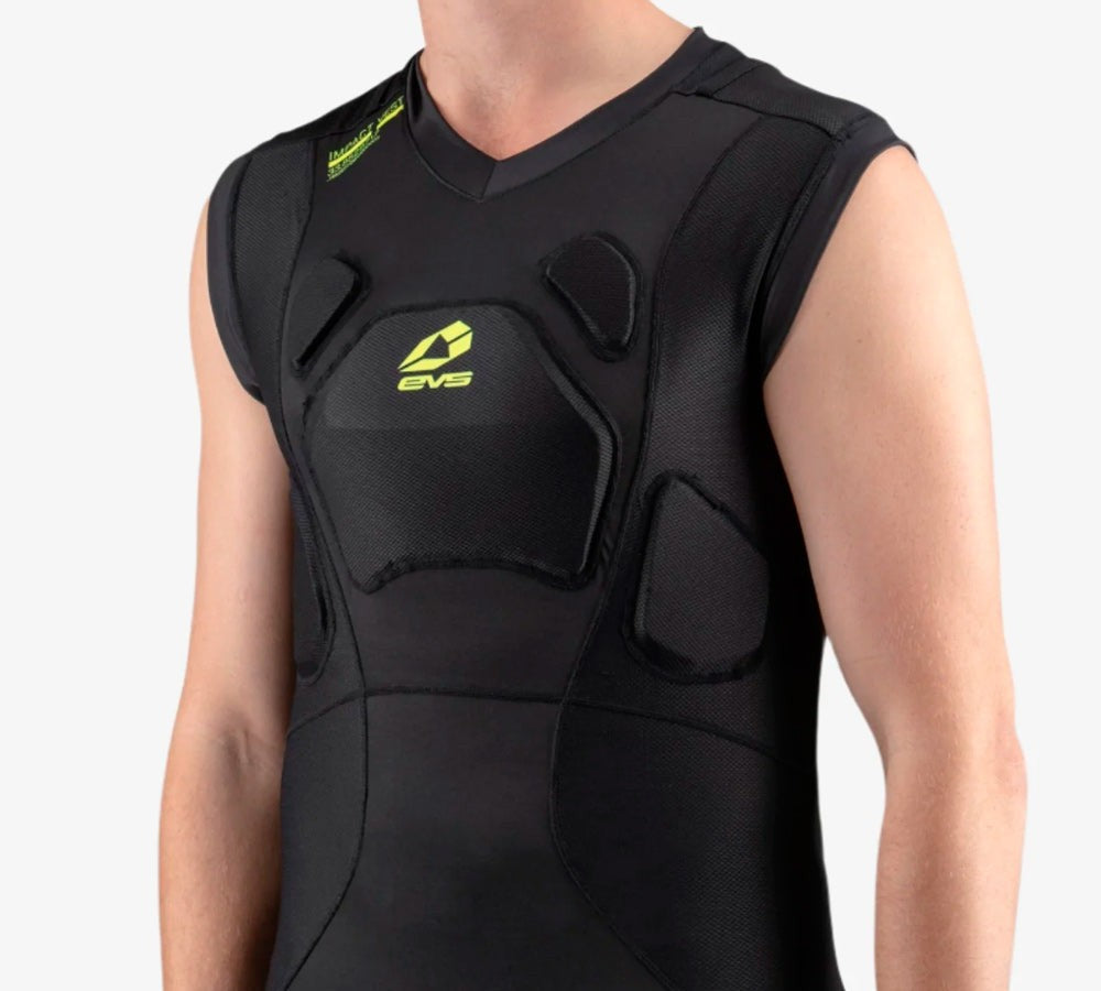 Protector interior de pecho TUG Impact Vest Black | EVS