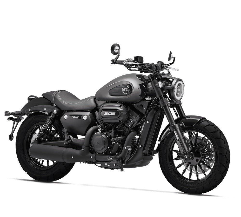 Motocicleta custom cruiser modelo V302C (color gris) 2024 | Keeway