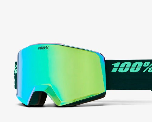 Antiparra para nieve modelo NORG Hiper Chameleon Green Lens | 100 Percent