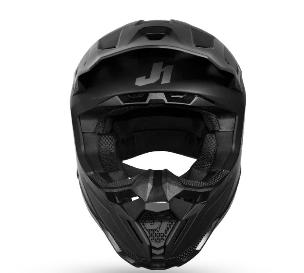 Casco para motocross / enduro modelo J-40 Solid Black Matt  | Just 1 Racing