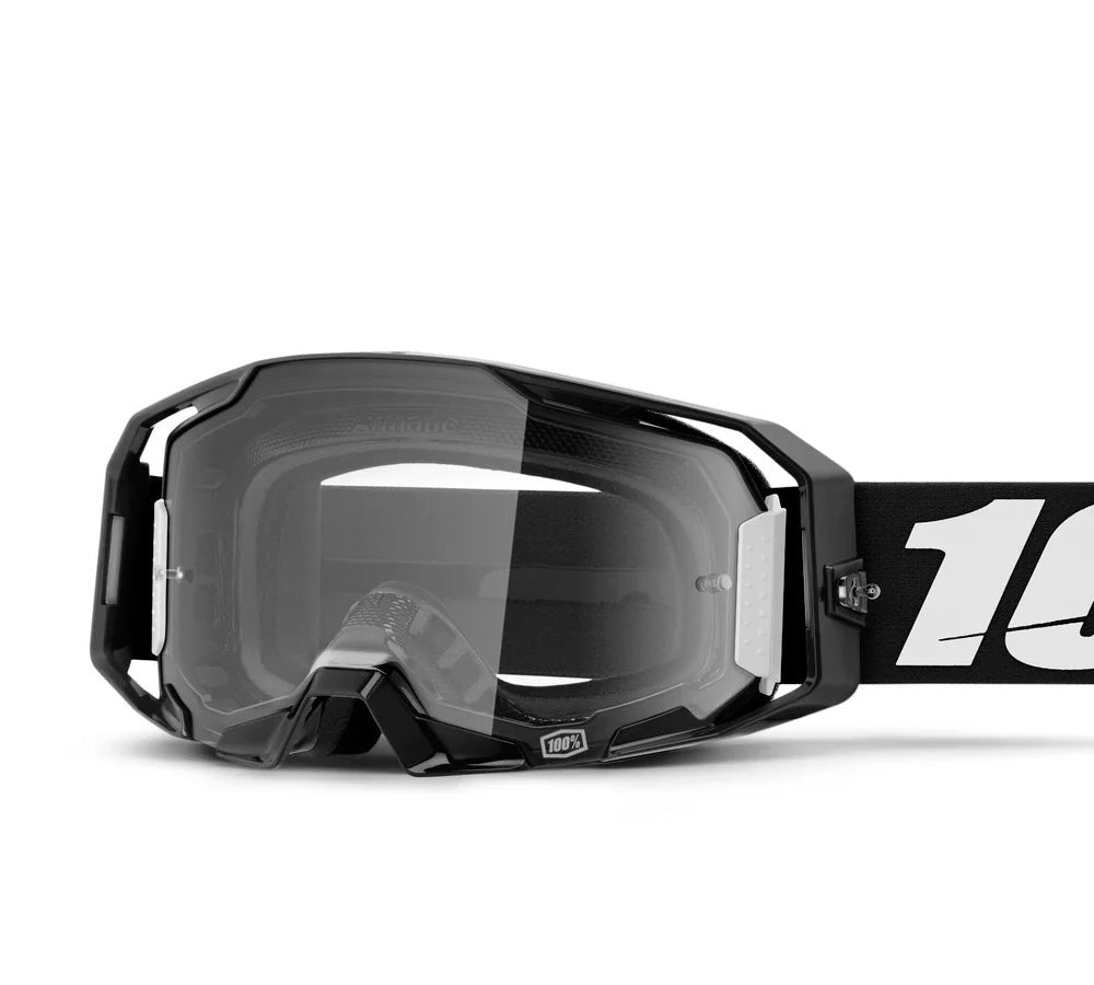 Antiparra Off-Road modelo ARmatic Black Clear Lens | 100 Percent