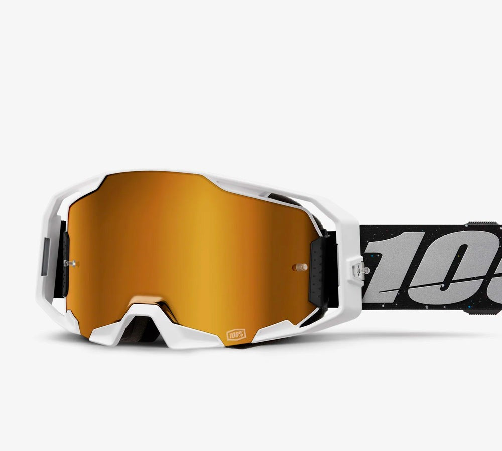 Antiparra Off-Road modelo ARmatic Rapid Racer Gold Lens | 100 Percent
