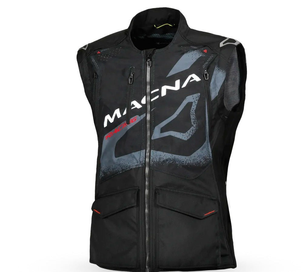 Chaqueta de adventure modelo Landmark. Color negro/gris | Macna